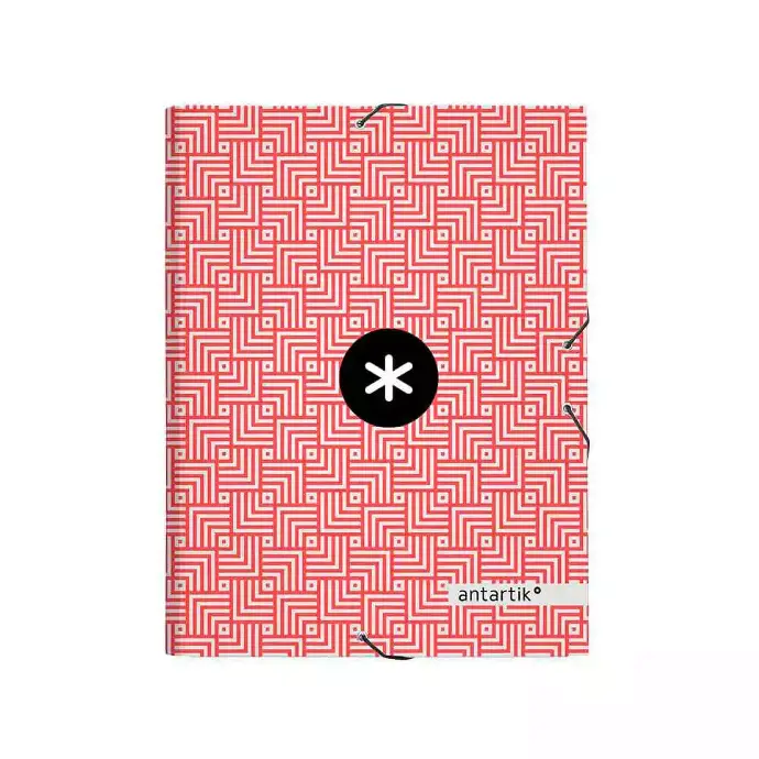 Carpeta de cartón forrado A4