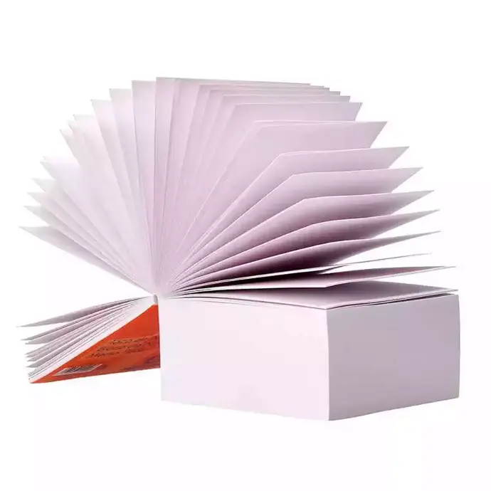 2 Tacos de papel encolado blanco 10x10