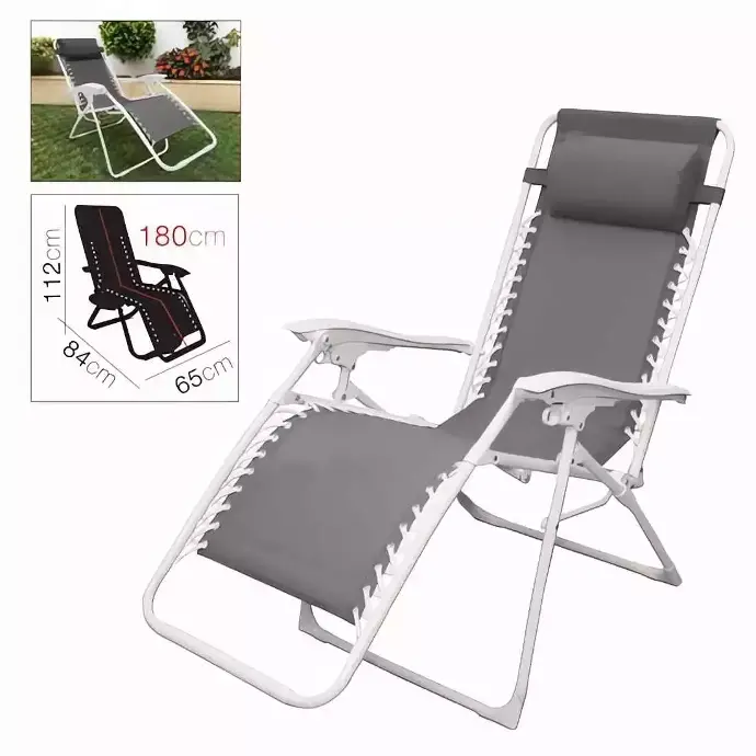 Silla hamaca reclinable. Plegable